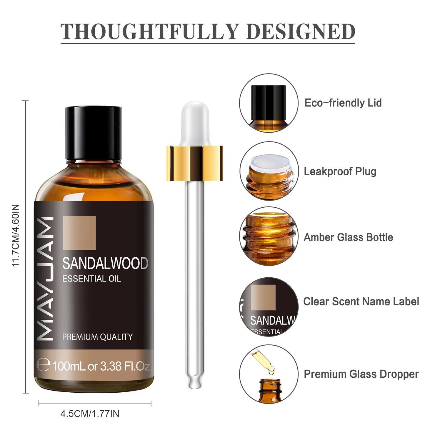 MAYJAM 100ML Essential Oil with Dropper